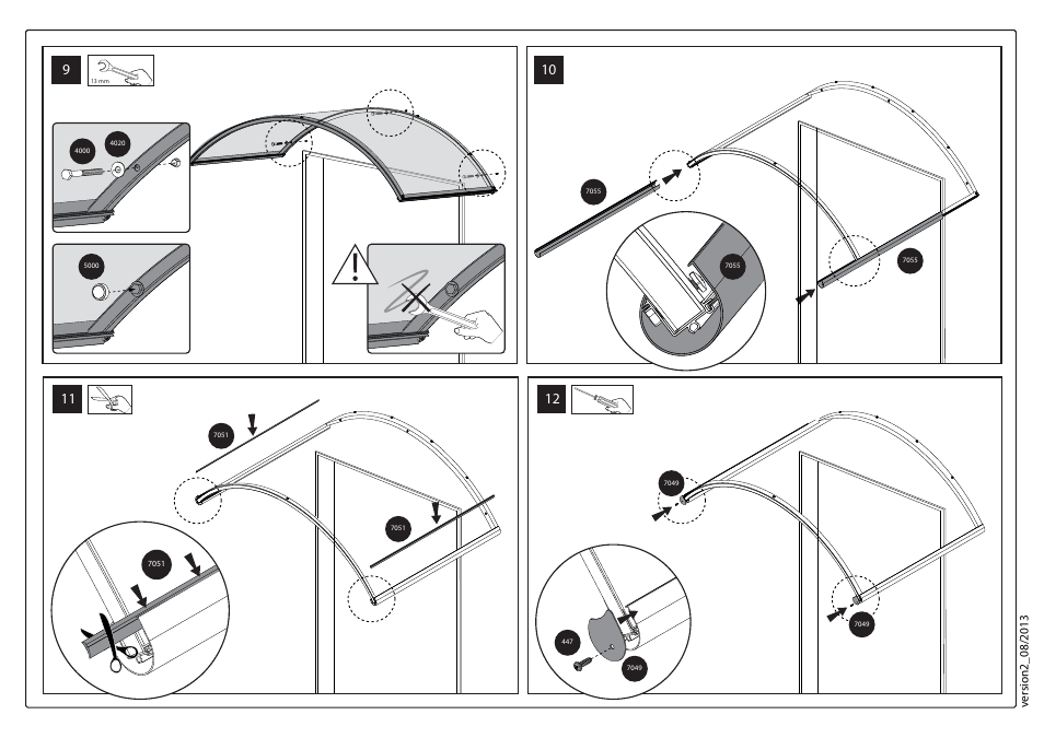 Palram Applications Orion 1350 - Door Cover User Manual | Page 17 / 17