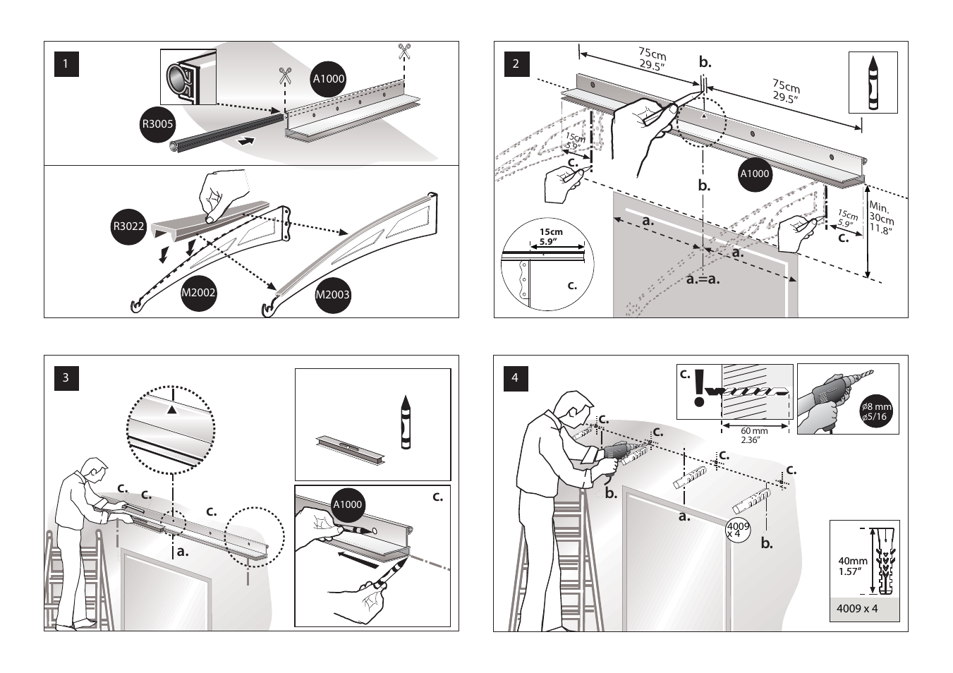 Palram Applications Aquila 1500 F/G User Manual | Page 15 / 18