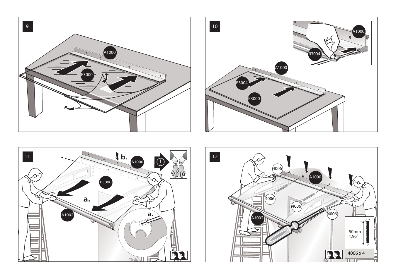 Palram Applications Aquila 1500 F/G User Manual | Page 17 / 18