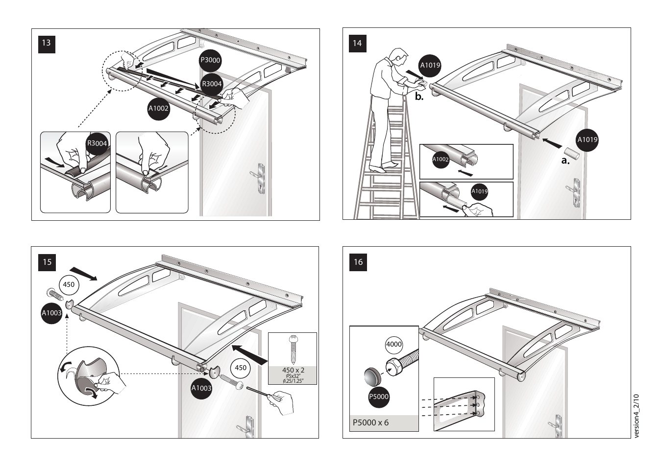 Palram Applications Aquila 1500 F/G User Manual | Page 18 / 18