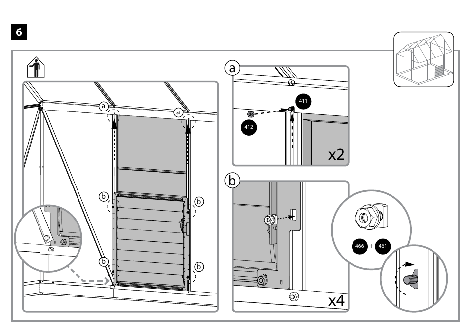 Palram Applications Side Louver Window User Manual | Page 11 / 18