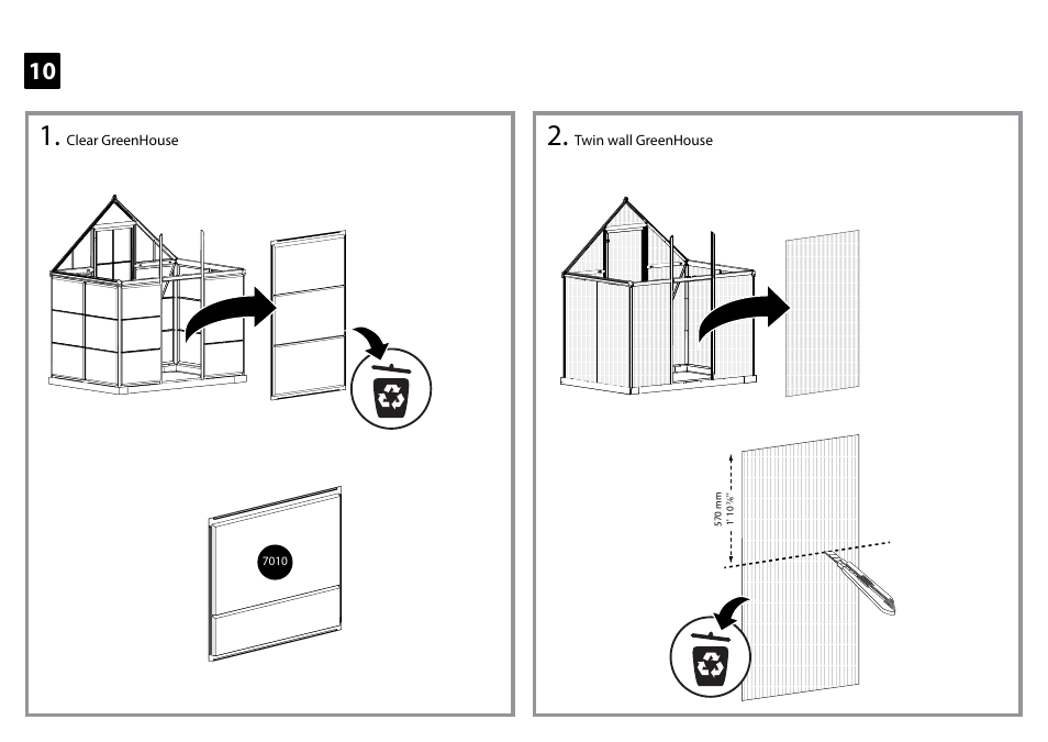 Palram Applications Side Louver Window User Manual | Page 15 / 18