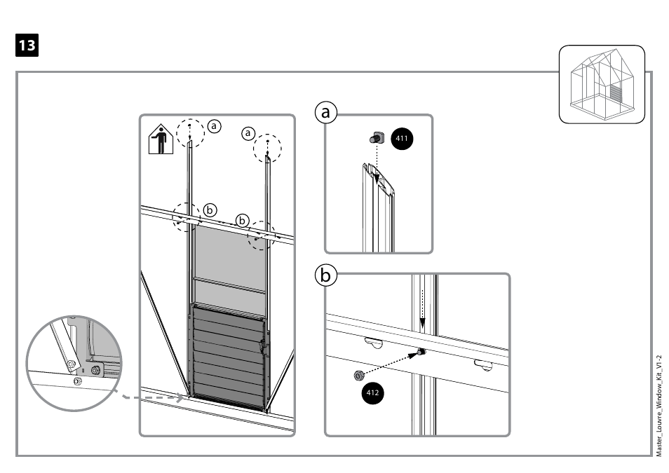 Palram Applications Side Louver Window User Manual | Page 18 / 18