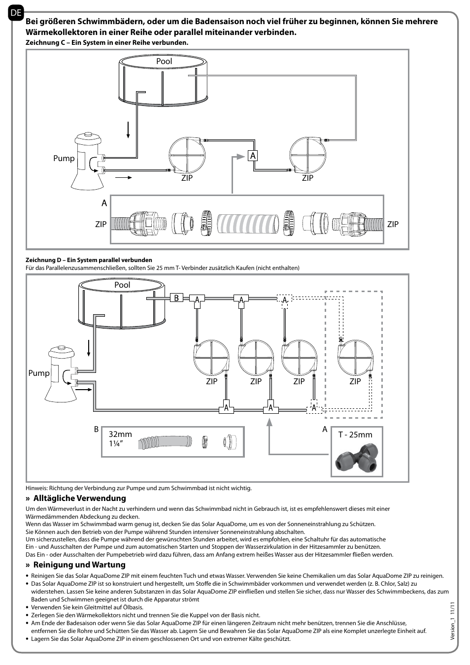 Palram Applications Solar AquaDome ZIP User Manual | Page 22 / 22