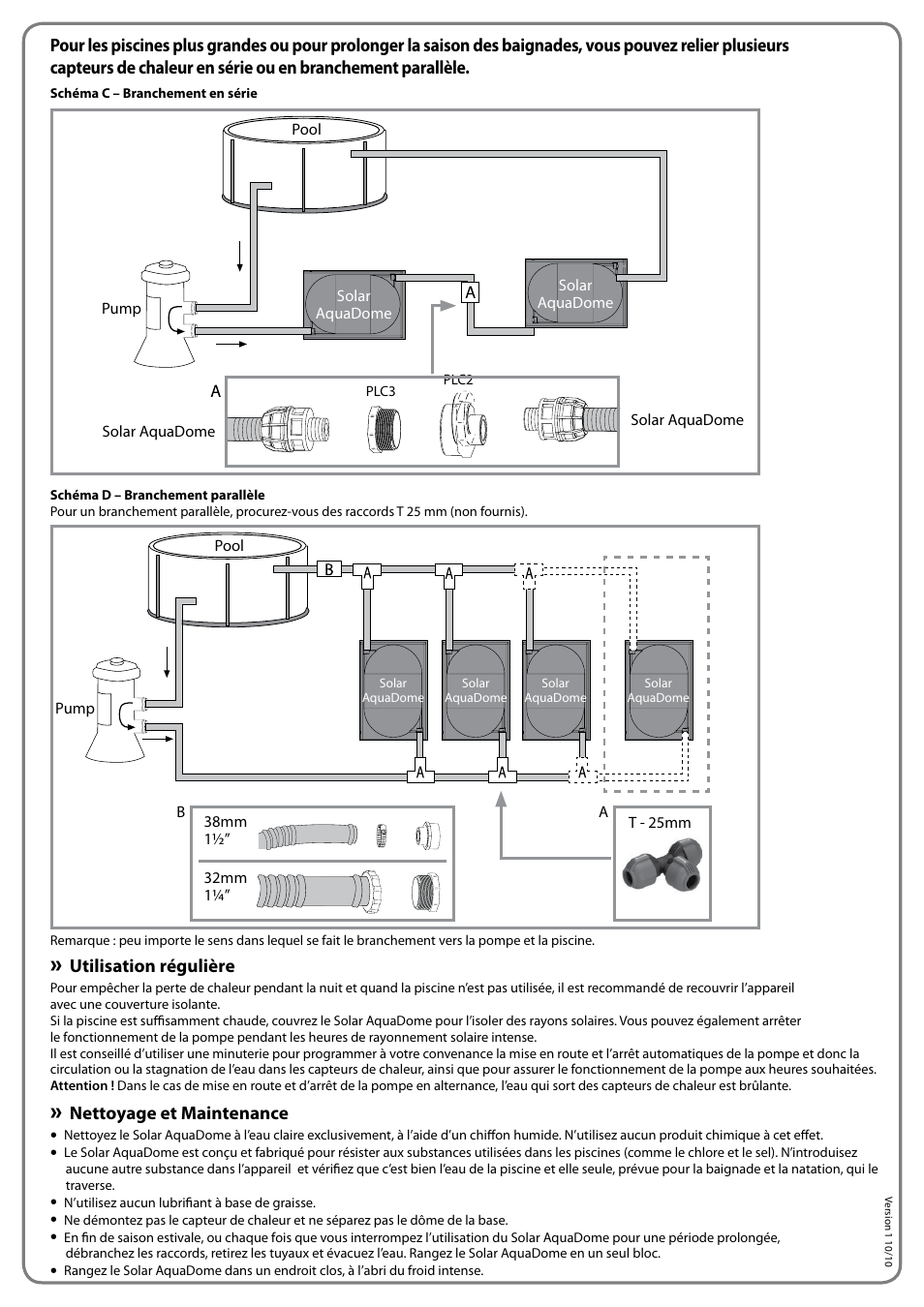 Palram Applications Solar AquaDome Grand User Manual | Page 10 / 10