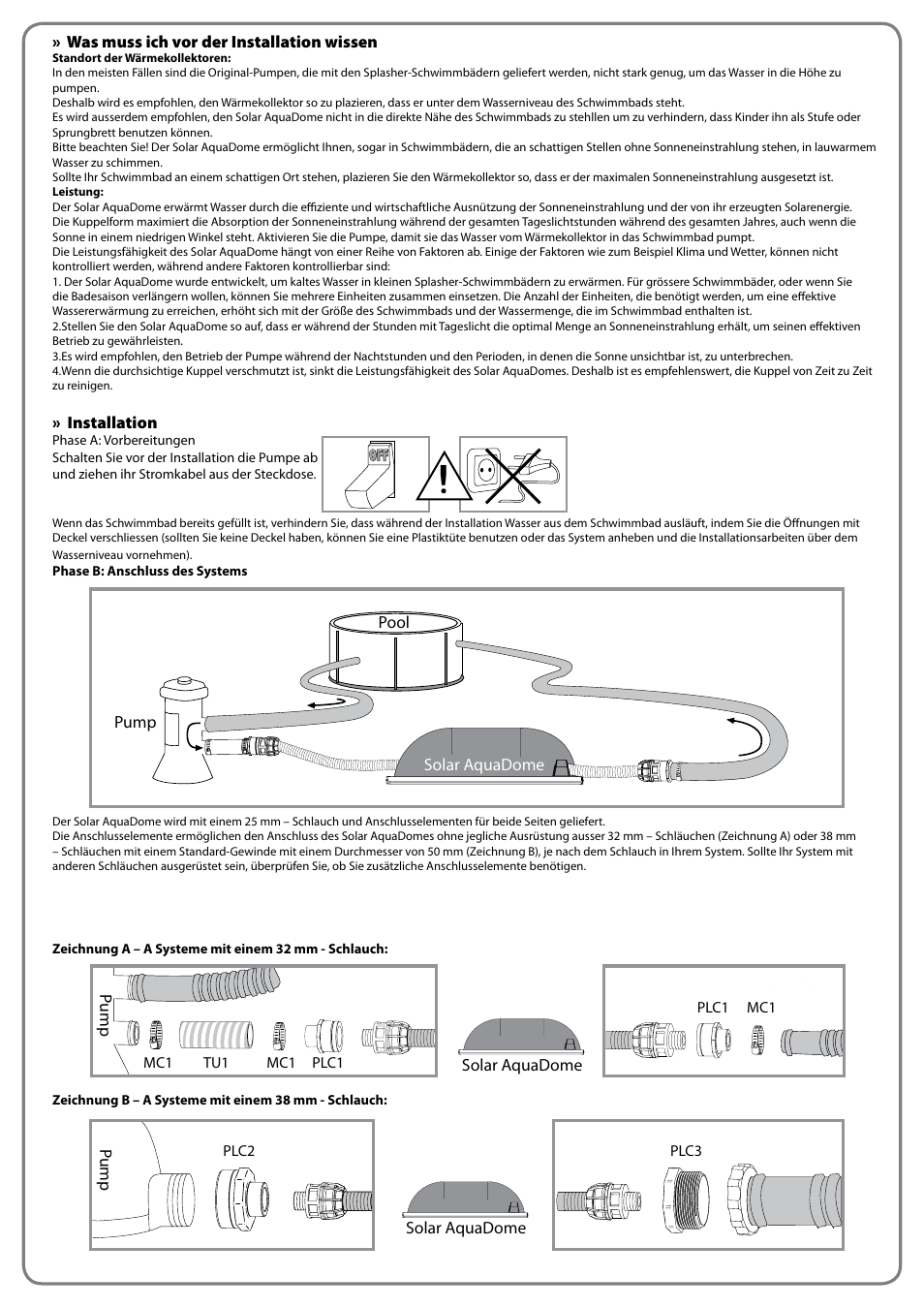 Palram Applications Solar AquaDome Grand User Manual | Page 6 / 10