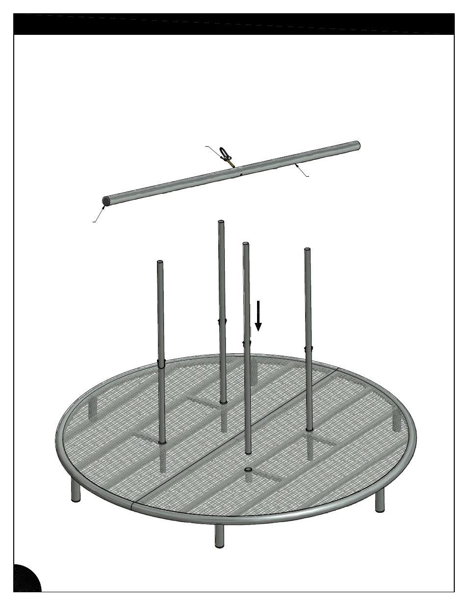 Assembly instructions 4 | Poly-Tex CD3570 User Manual | Page 4 / 8