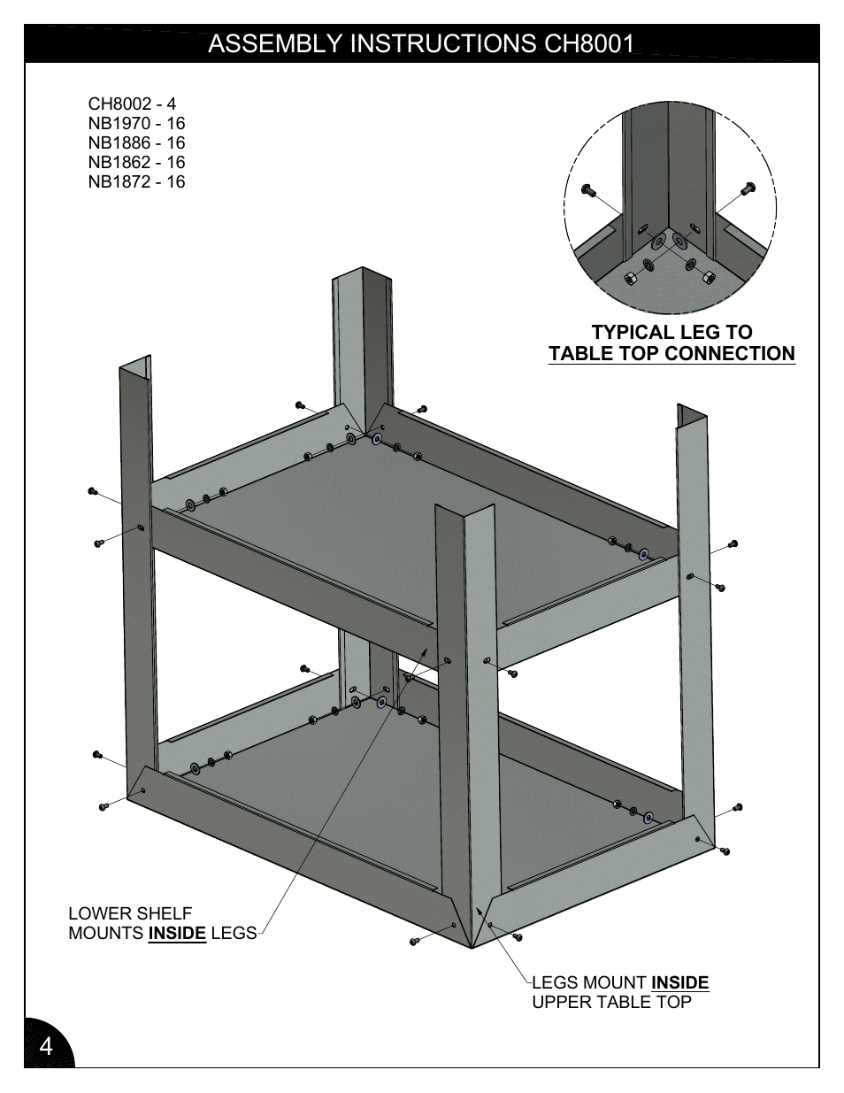 Poly-Tex CH8100 User Manual | Page 4 / 8