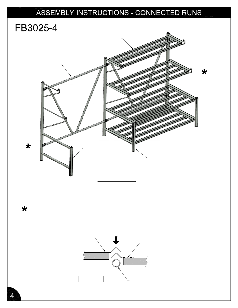 Flat mate - 4 | Poly-Tex FB3025-4 User Manual | Page 4 / 6