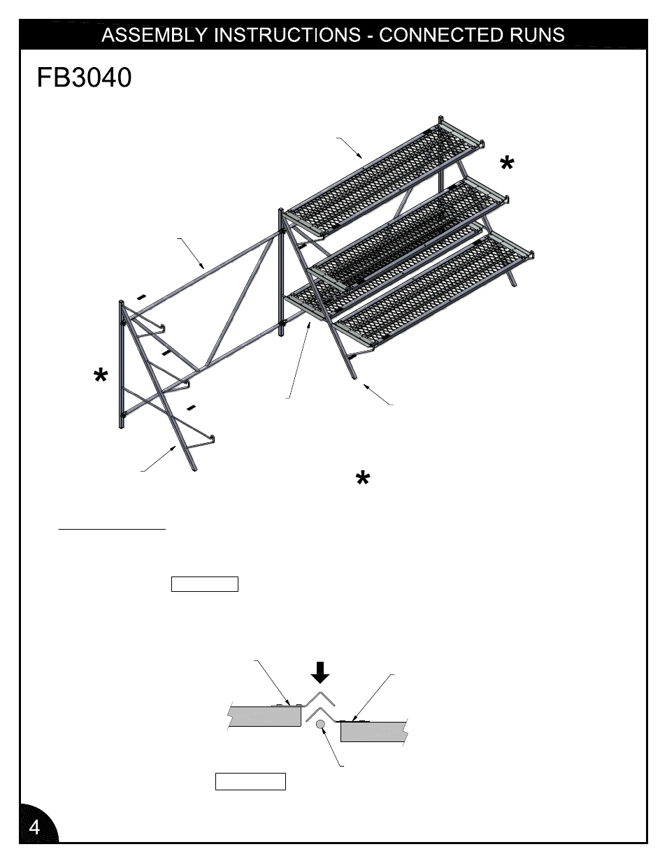 Half a-frame display | Poly-Tex FB3040 User Manual | Page 4 / 6