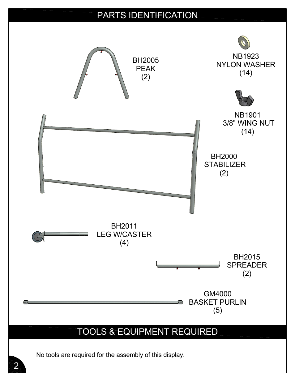 Poly-Tex BH4000 User Manual | Page 2 / 6