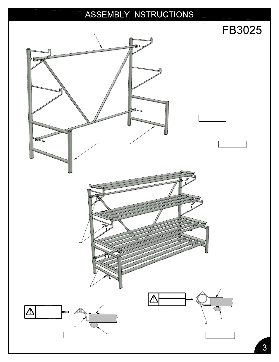 Flat mate display | Poly-Tex FB3025 User Manual | Page 3 / 6