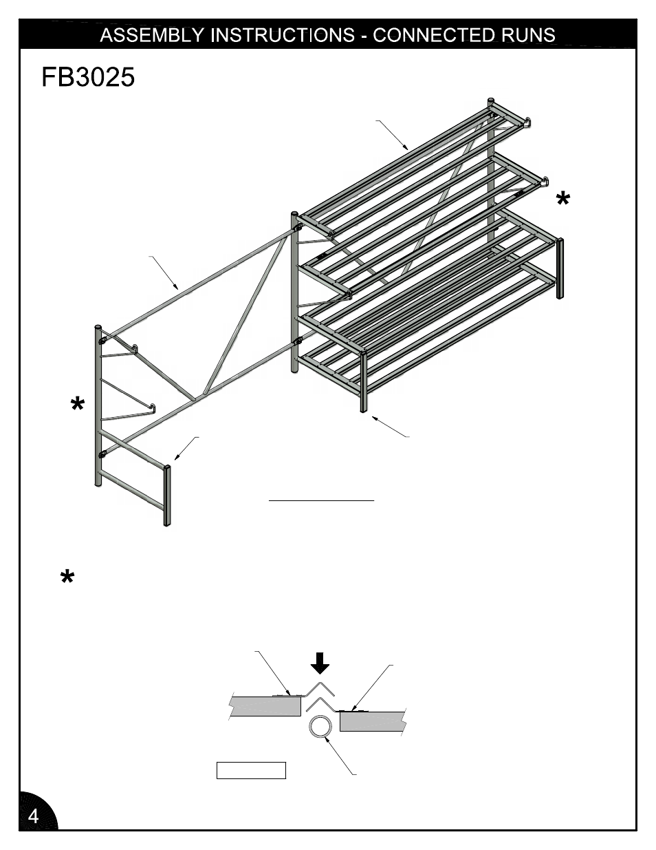 Flat mate display | Poly-Tex FB3025 User Manual | Page 4 / 6