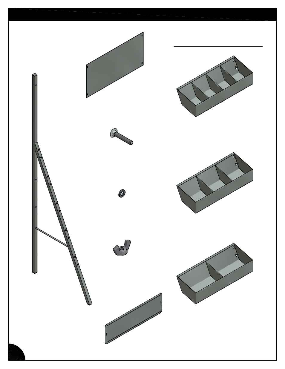 Parts identification | Poly-Tex MD3000 User Manual | Page 2 / 6