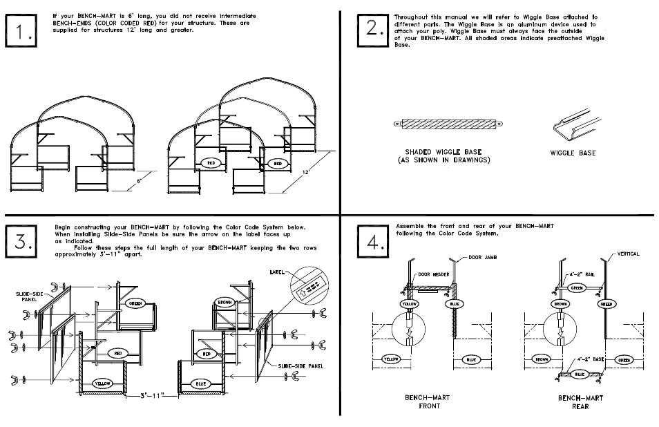 Poly-Tex Bench Mart Deluxe User Manual | Page 2 / 6