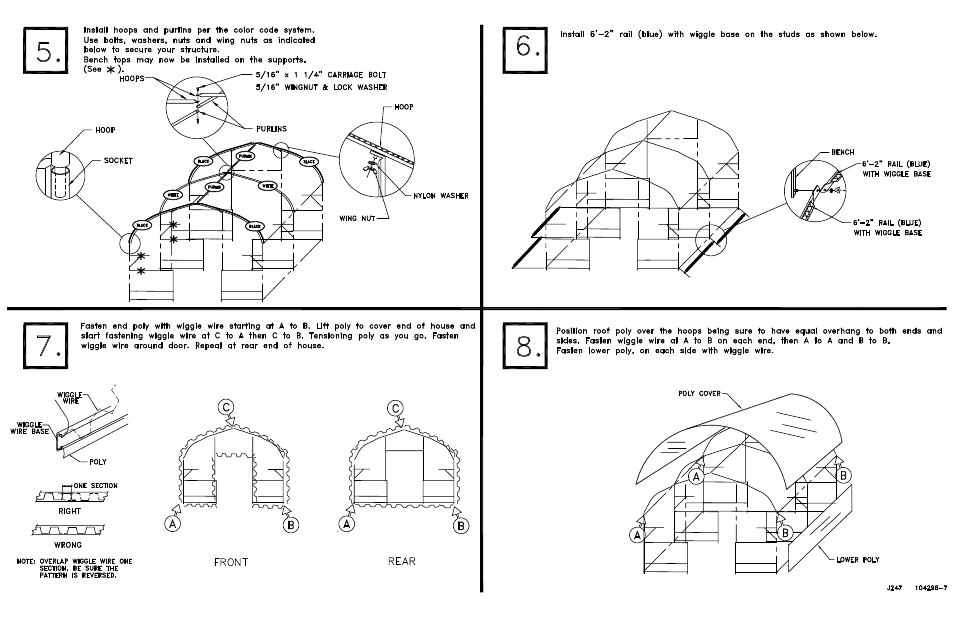 Poly-Tex Bench Mart Deluxe User Manual | Page 3 / 6