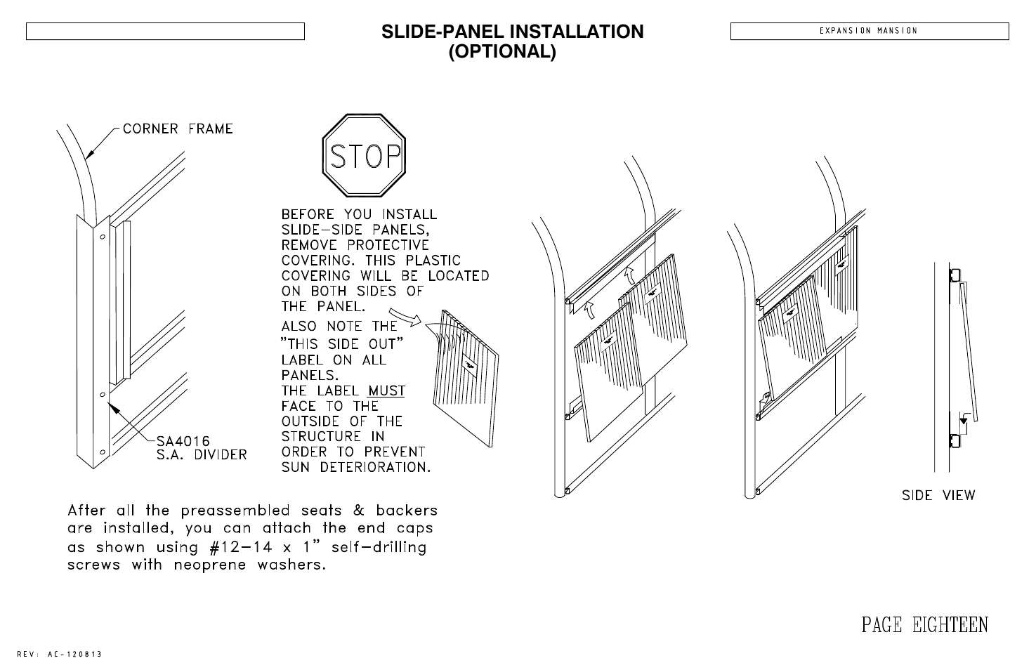 Poly-Tex EXPANSION MANSION User Manual | Page 21 / 31