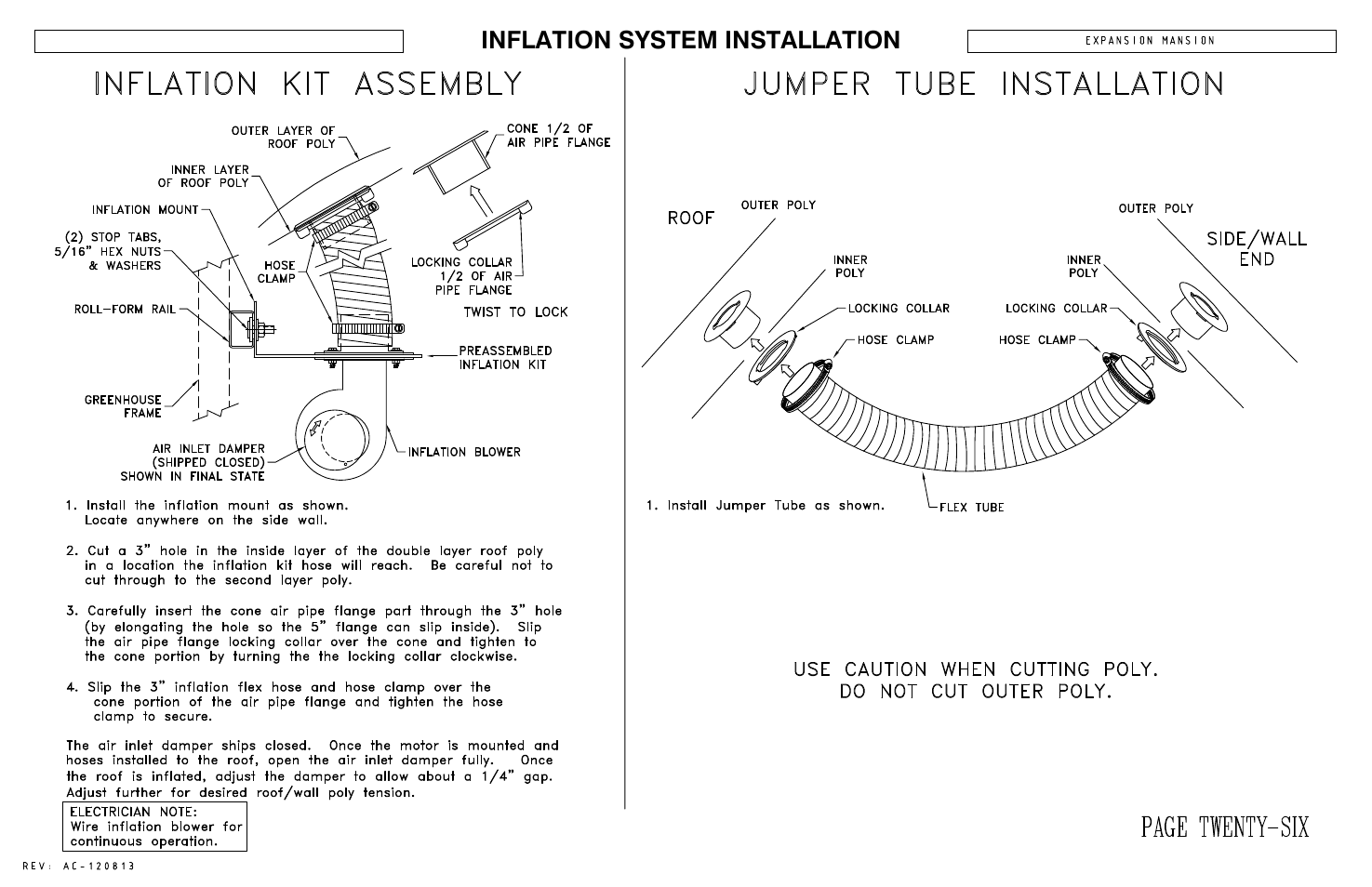 Poly-Tex EXPANSION MANSION User Manual | Page 29 / 31