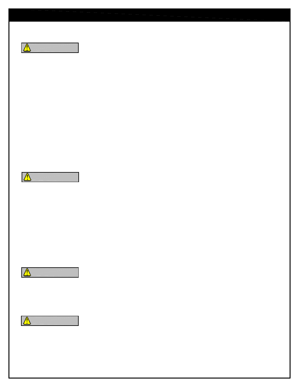 Warning, Warning danger danger, Safety guidelines | Poly-Tex XA300 User Manual | Page 2 / 34
