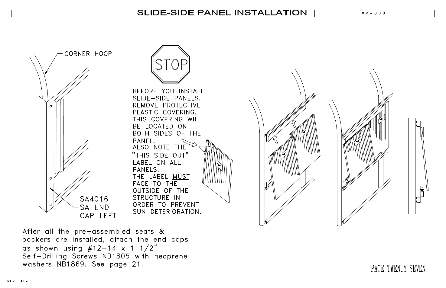 Optional ) | Poly-Tex XA300 User Manual | Page 30 / 34