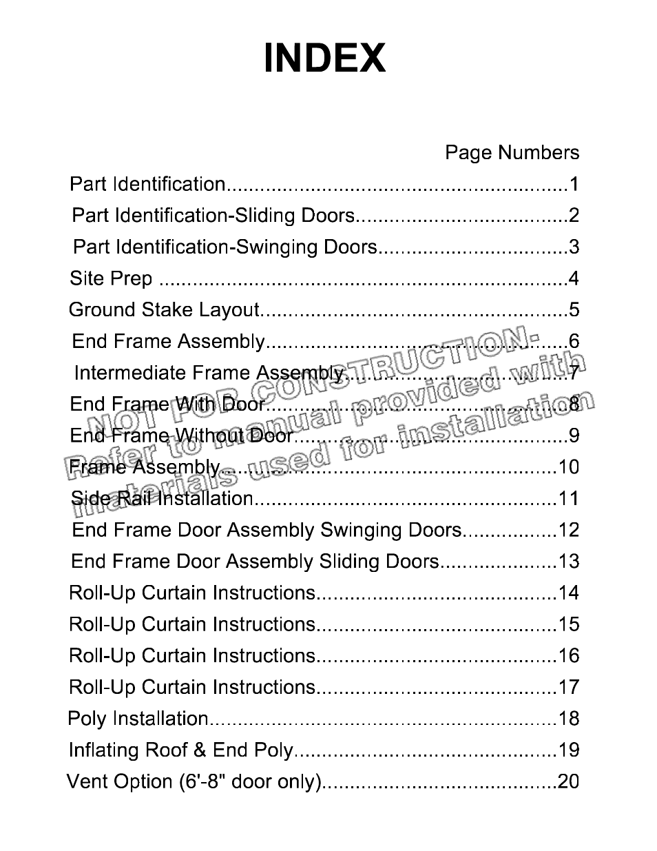 Poly-Tex PT-30 User Manual | Page 3 / 23
