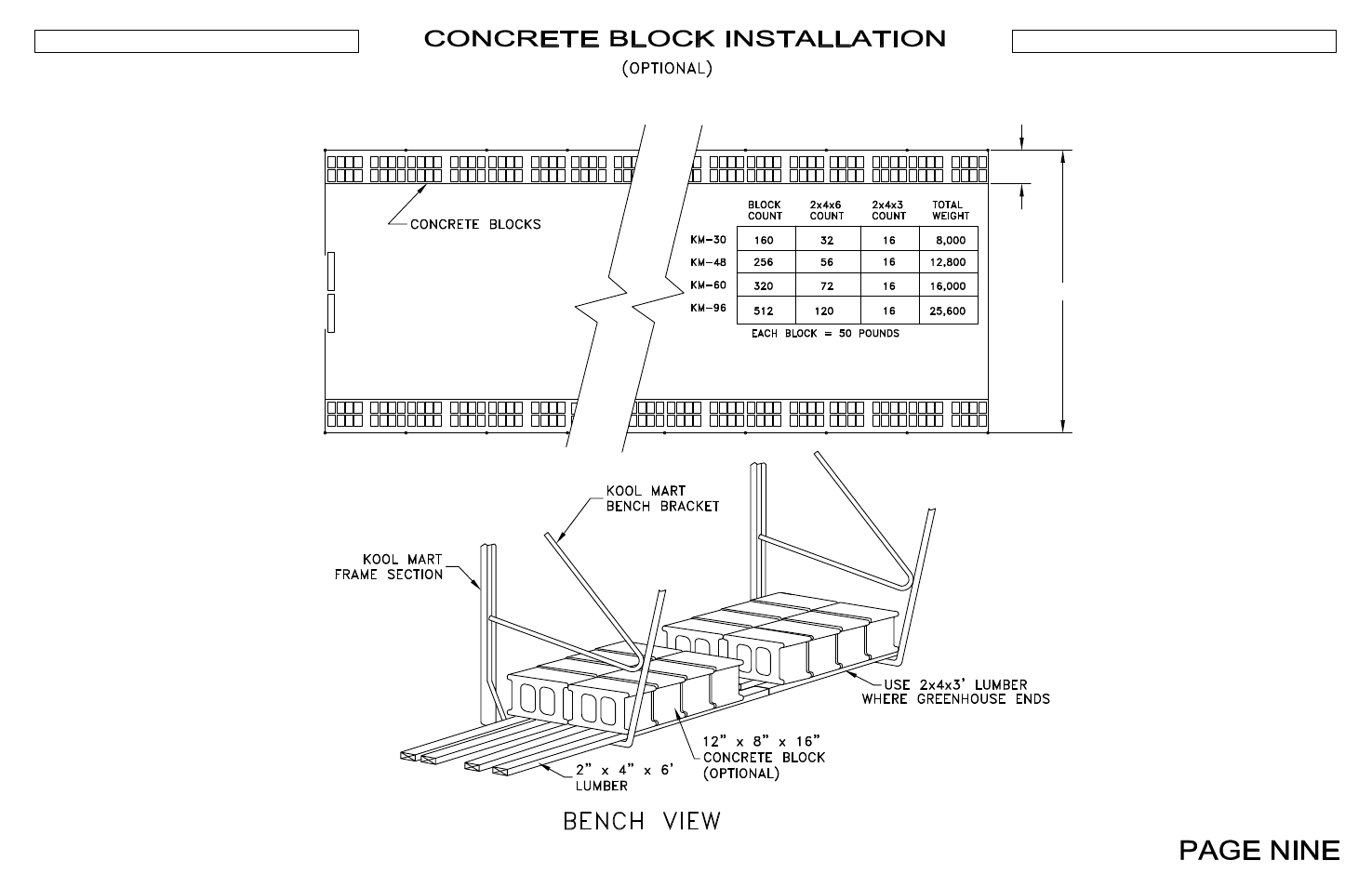 Poly-Tex KOOL MART with Roll-up sides User Manual | Page 12 / 18