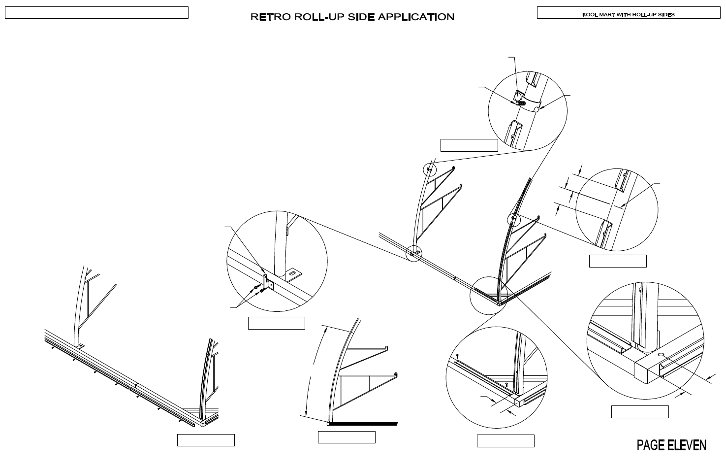 Poly-Tex KOOL MART with Roll-up sides User Manual | Page 14 / 18