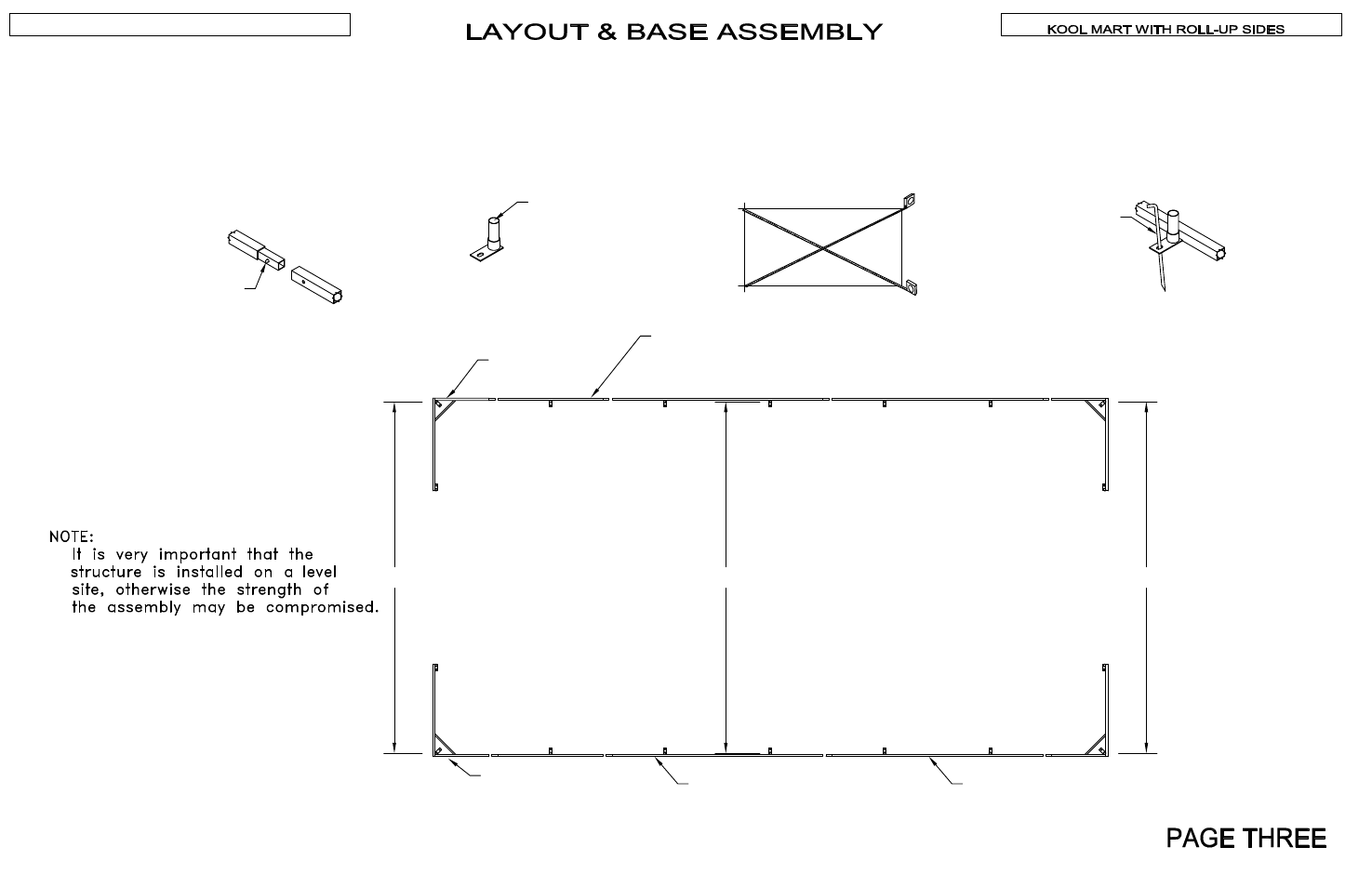 Poly-Tex KOOL MART with Roll-up sides User Manual | Page 6 / 18