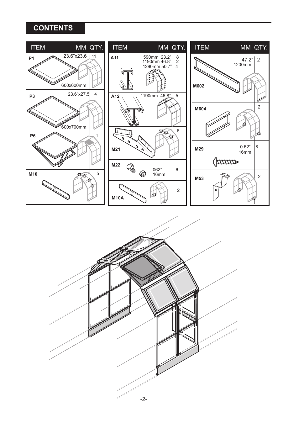 Poly-Tex Enthusiast 6x4 Extension Kit User Manual | Page 3 / 6