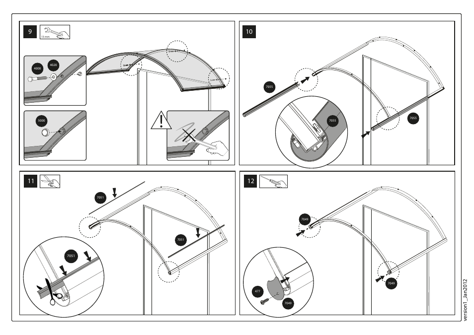 Poly-Tex Orion 1350 - Door Cover User Manual | Page 17 / 17