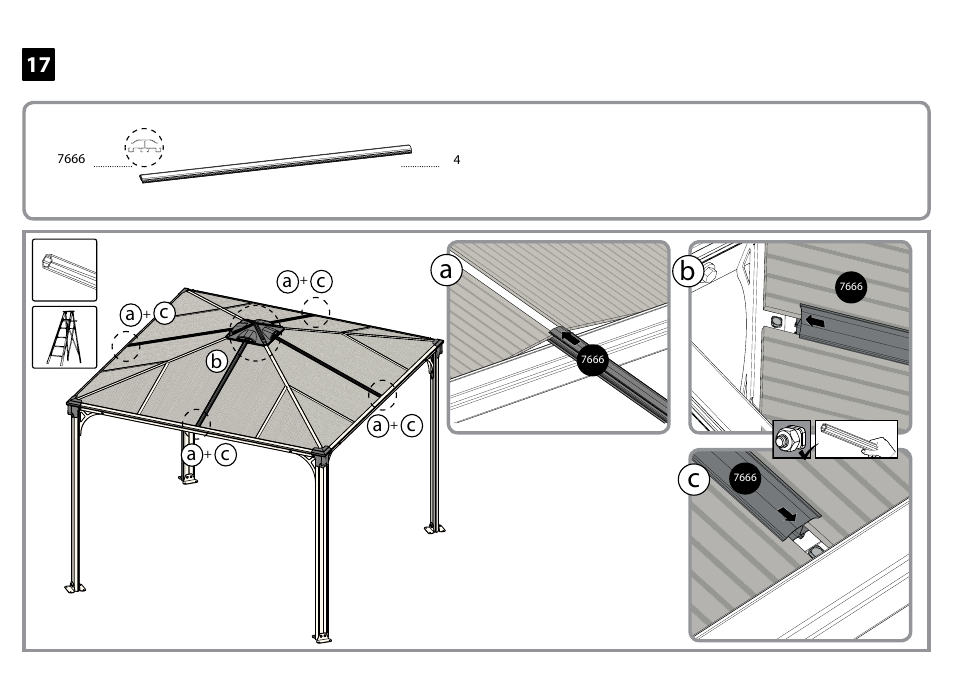 Ac b | Poly-Tex Palermo - Gazebo 3000 User Manual | Page 27 / 30