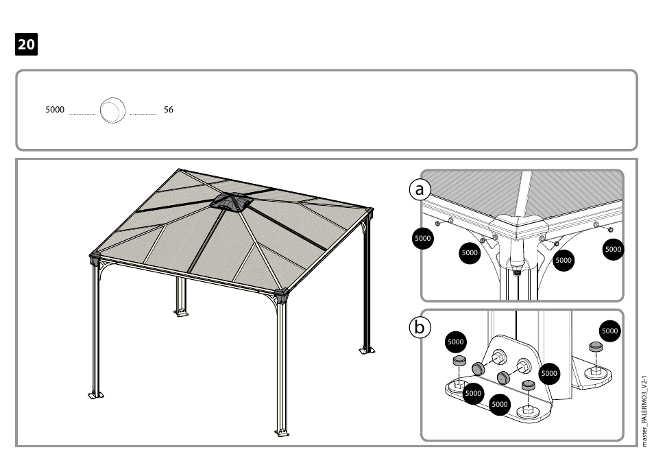 Poly-Tex Palermo - Gazebo 3000 User Manual | Page 30 / 30