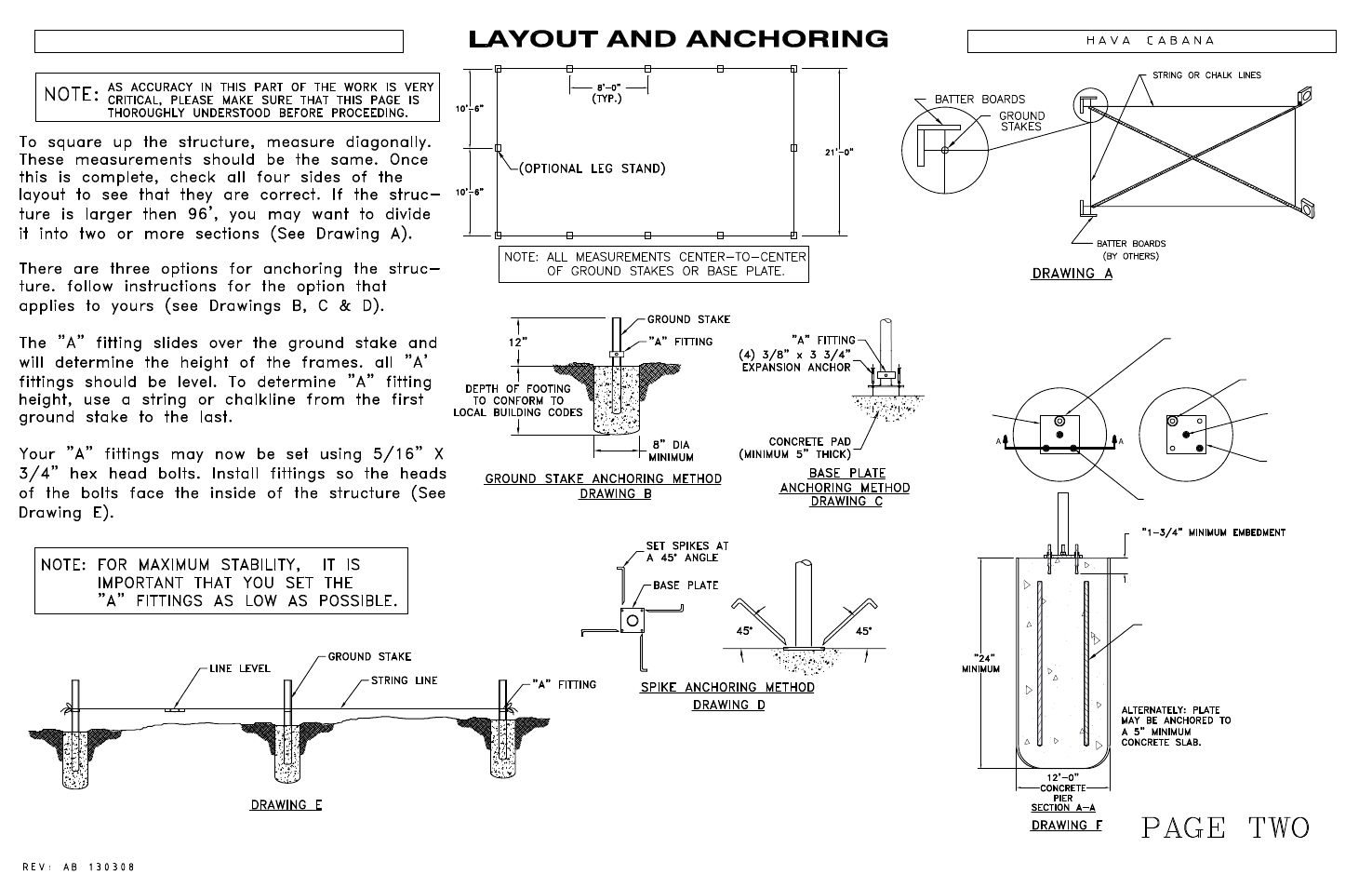 Poly-Tex HAVA CABANA shade systems User Manual | Page 5 / 9
