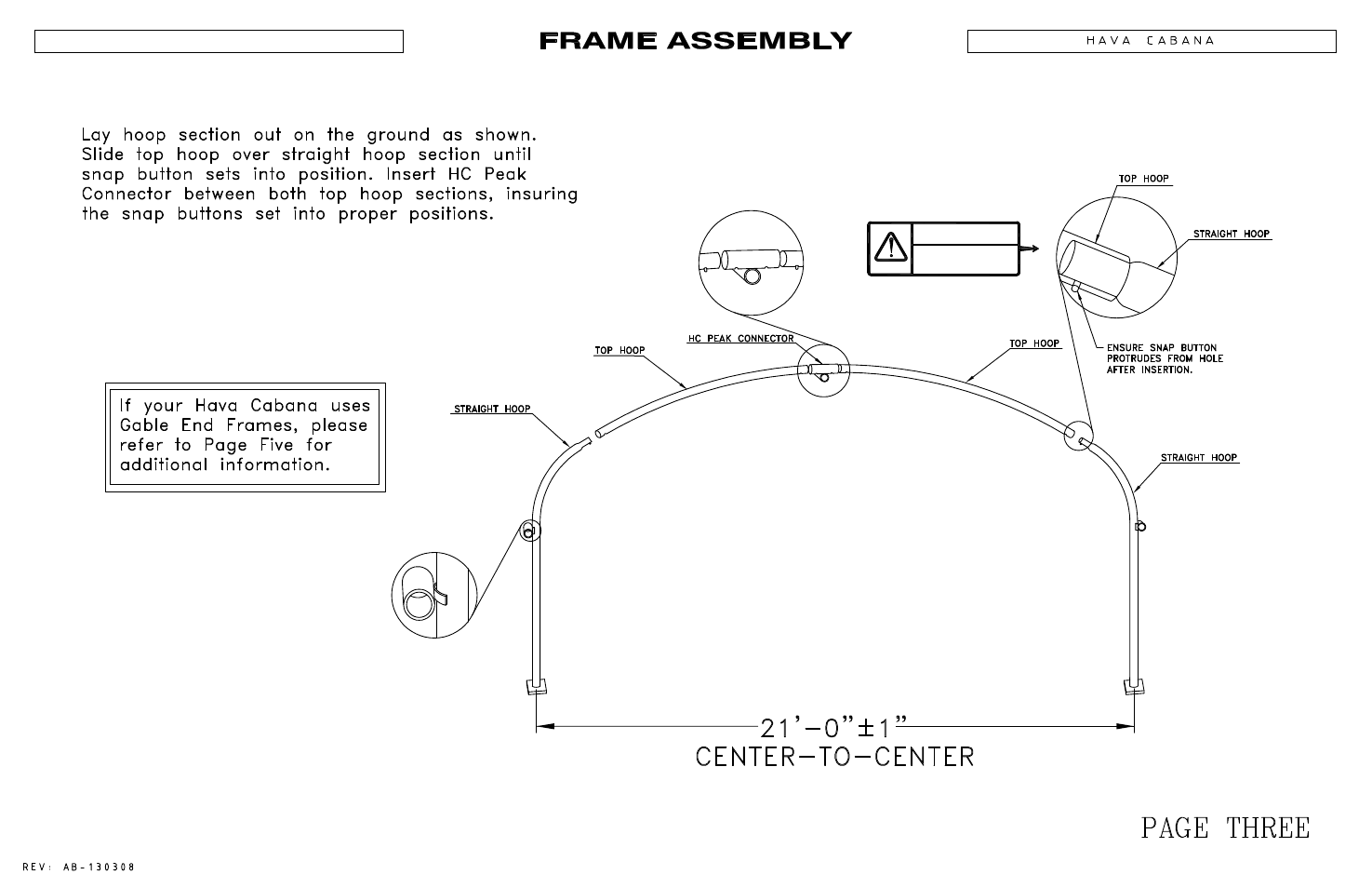 Poly-Tex HAVA CABANA shade systems User Manual | Page 6 / 9