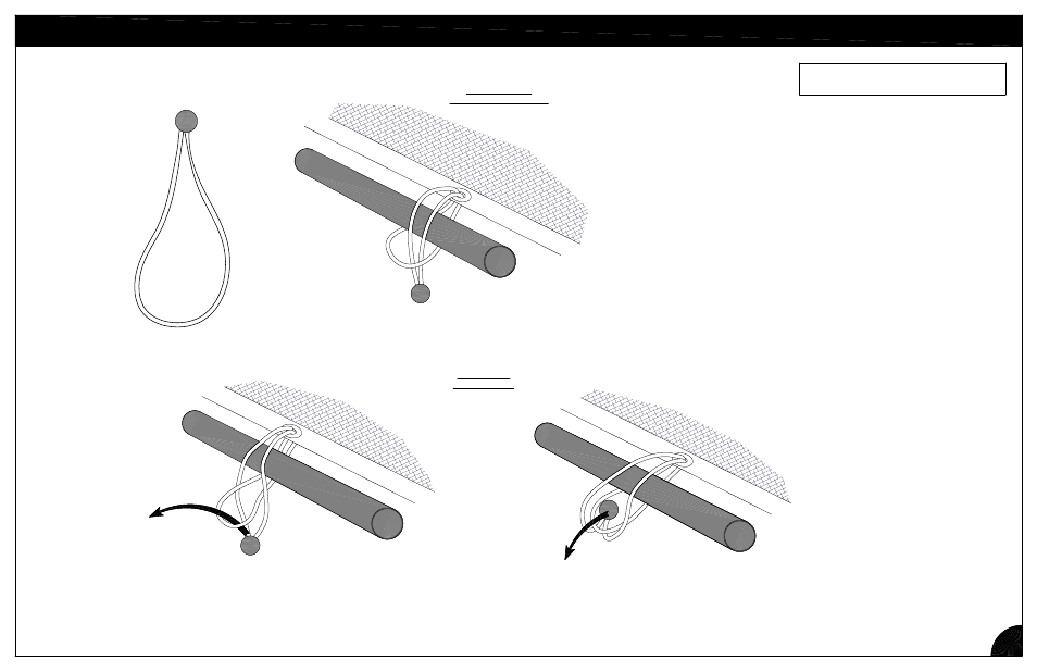 Bungee installation | Poly-Tex CC5000 User Manual | Page 10 / 11