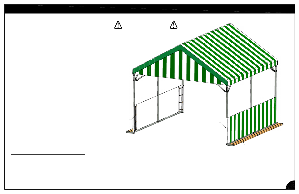 Side skirt and cover attachment | Poly-Tex CC5000 User Manual | Page 9 / 11