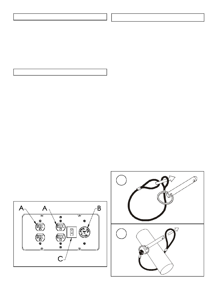 Portability kit installation | Powermate PC0545007 User Manual | Page 2 / 12