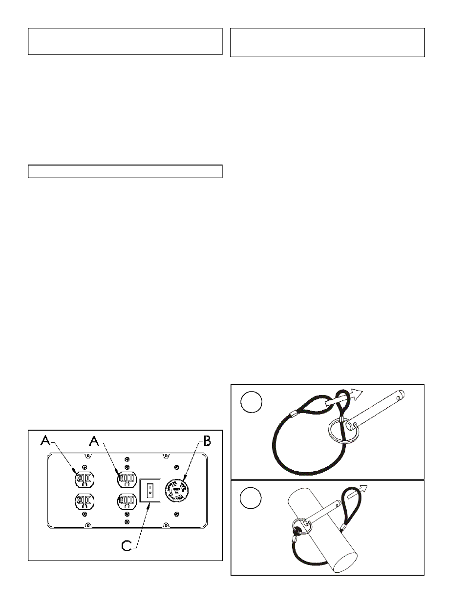 L'installation de kit de transport | Powermate PC0545007 User Manual | Page 4 / 12