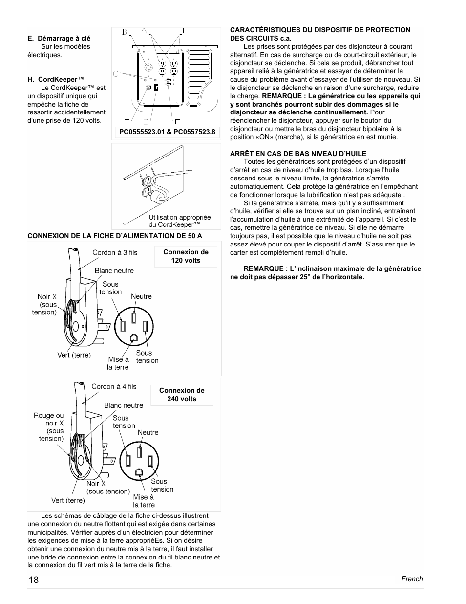 Powermate PM0558023.01 User Manual | Page 18 / 42