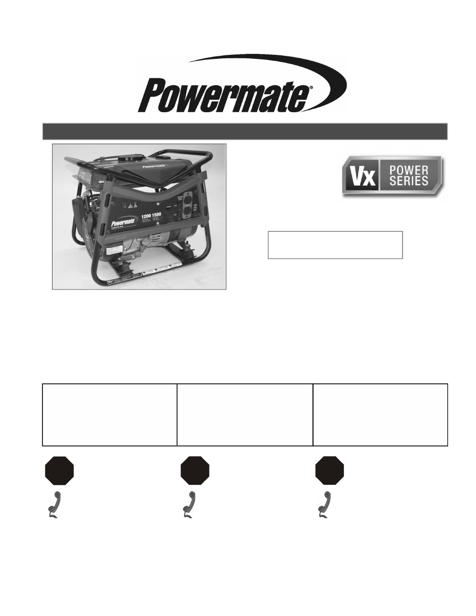 Powermate PM0101207.01 User Manual | 40 pages