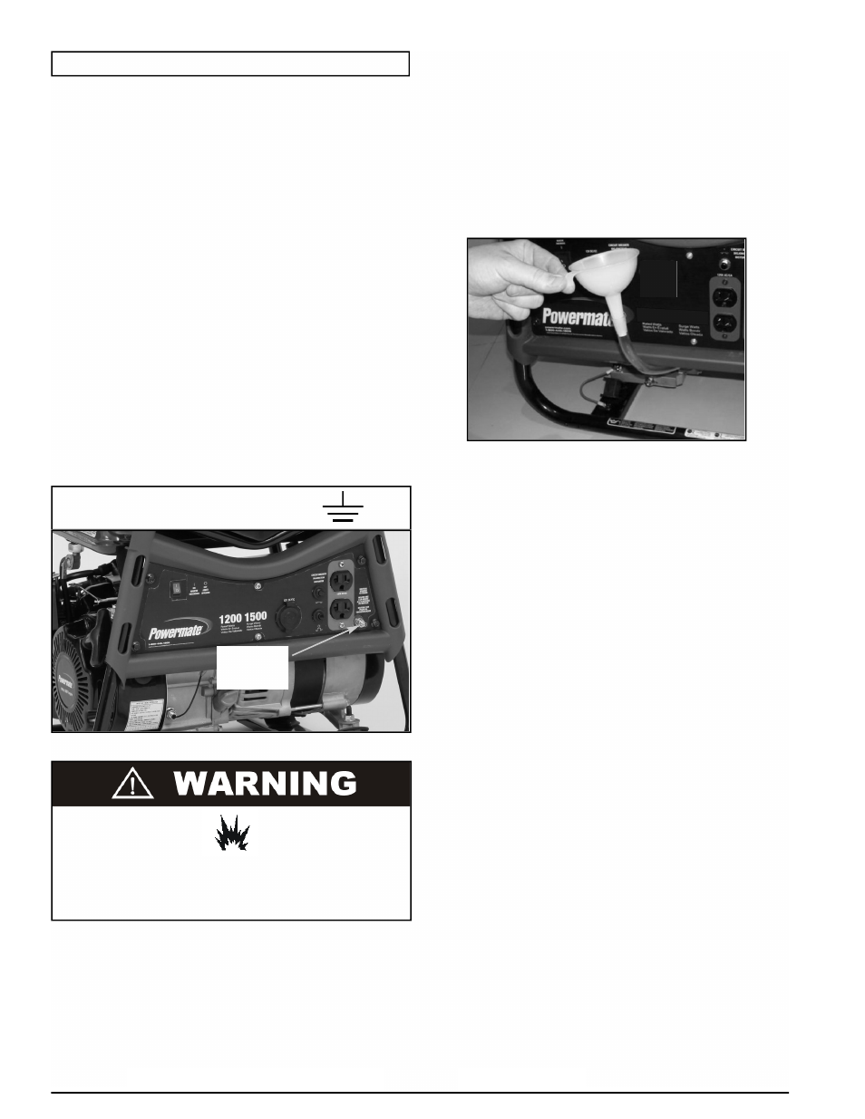 Before operation | Powermate PM0101207.01 User Manual | Page 6 / 40