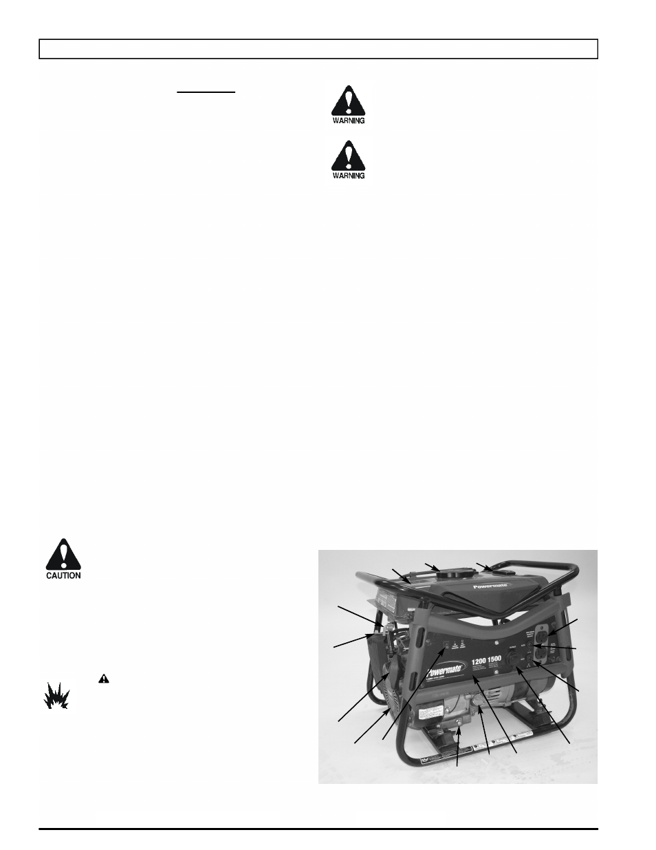 Powermate PM0101207.01 User Manual | Page 8 / 40