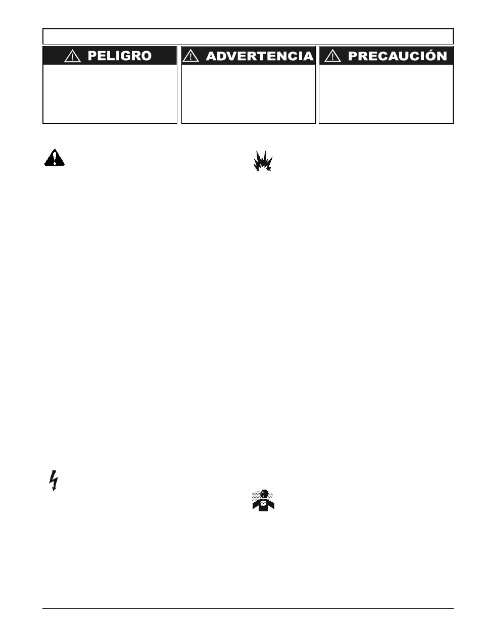 Reglas de seguridad y de funcionamiento | Powermate PM0105007 User Manual | Page 27 / 44