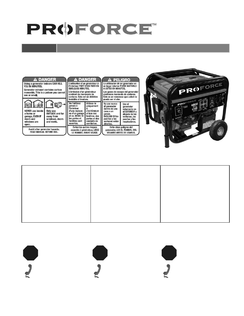 Powermate PM0106500.02 User Manual | 48 pages