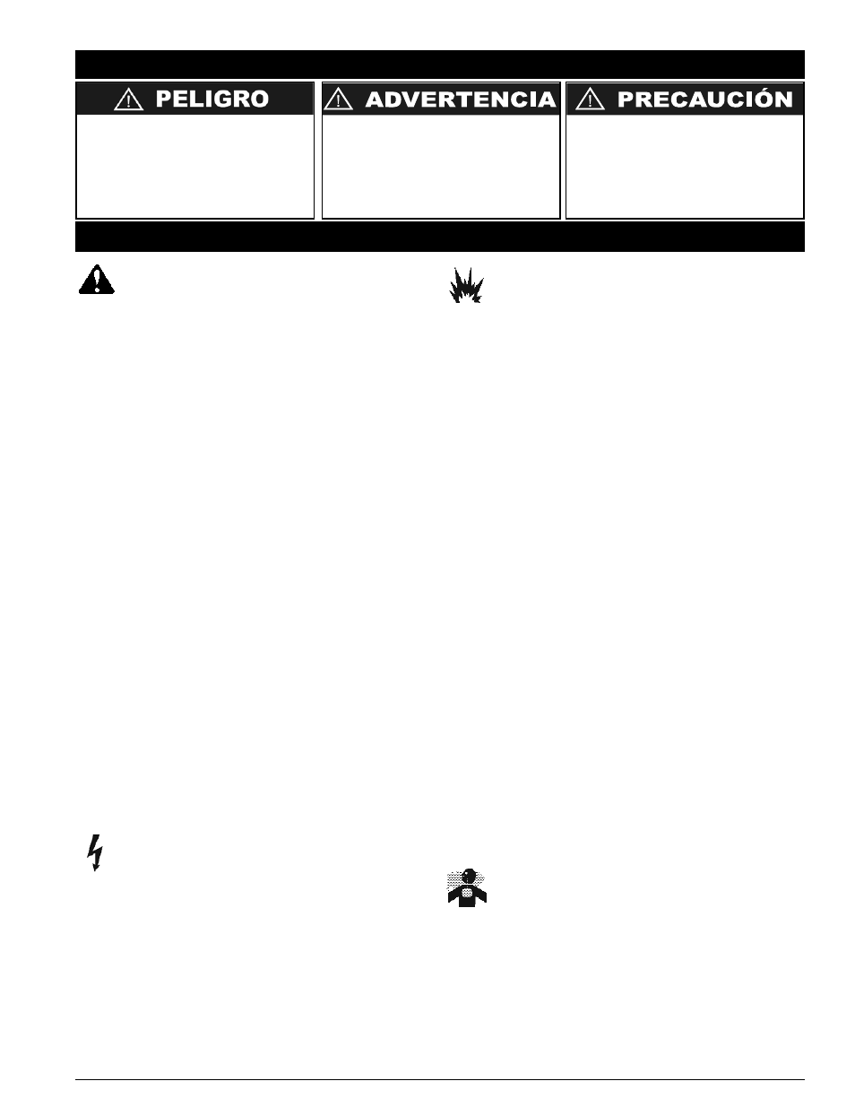 Reglas de seguridad y de funcionamiento | Powermate PM0106500.02 User Manual | Page 29 / 48