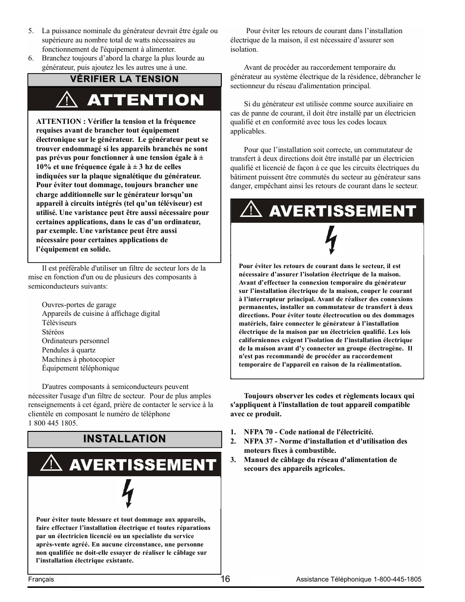 Installation | Powermate PM0123250.03 User Manual | Page 16 / 40
