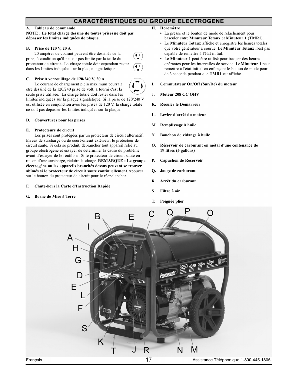 Powermate PM0123250.03 User Manual | Page 17 / 40