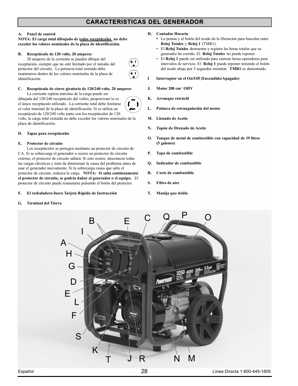 Powermate PM0123250.03 User Manual | Page 28 / 40