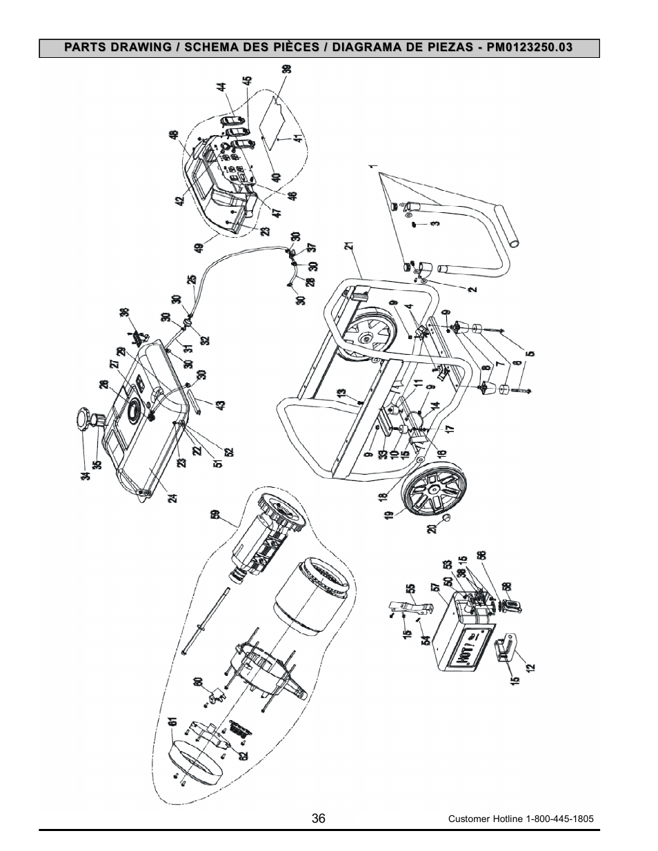 Powermate PM0123250.03 User Manual | Page 36 / 40