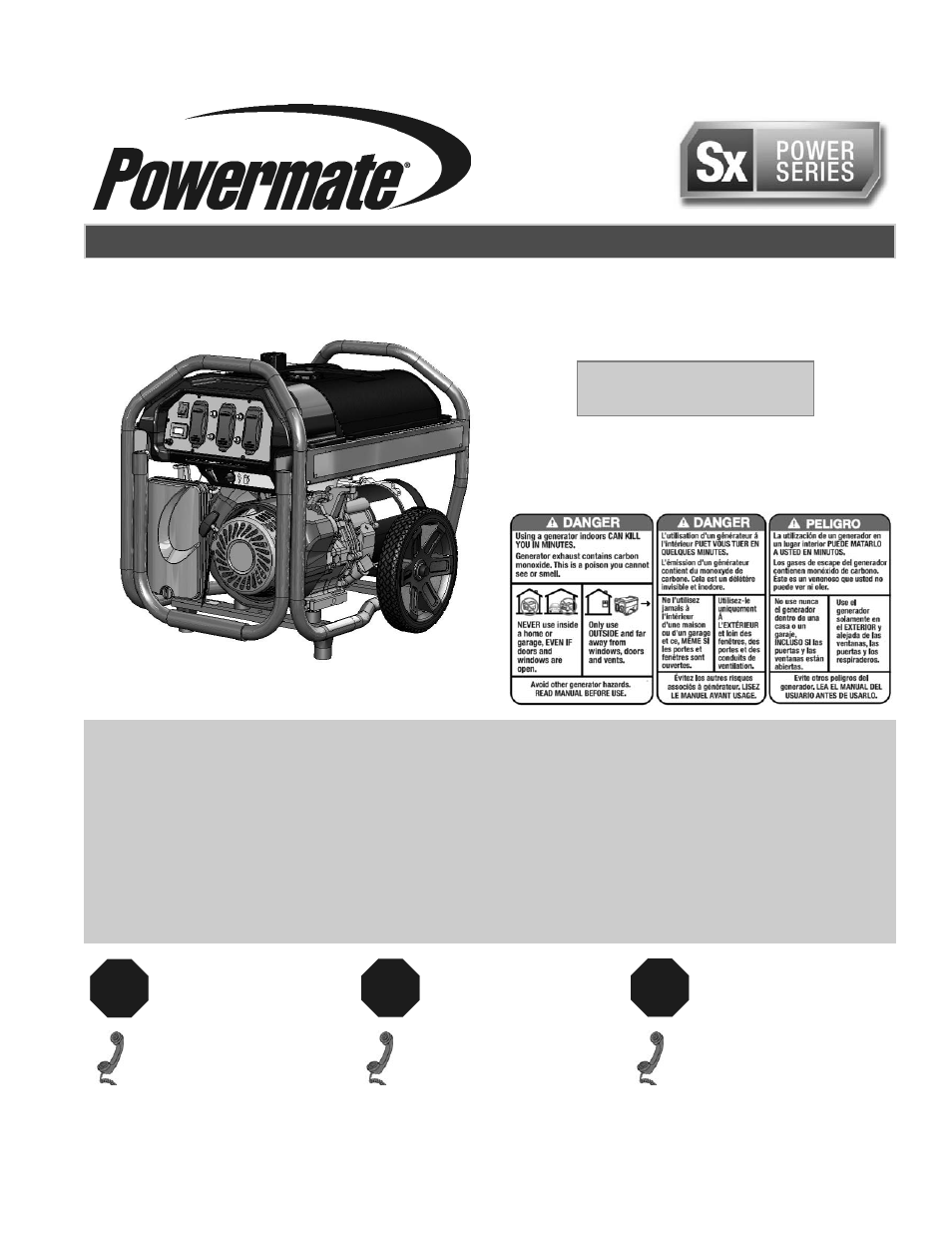 Powermate PM0125500 User Manual | 40 pages